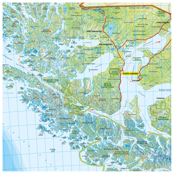 Mapa Región de Magallanes