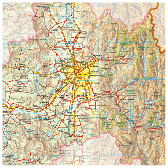 Mapa Región Metropolitana